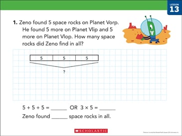 Multiplication Basics (Grade 3): Bar Model Math | Printable ...