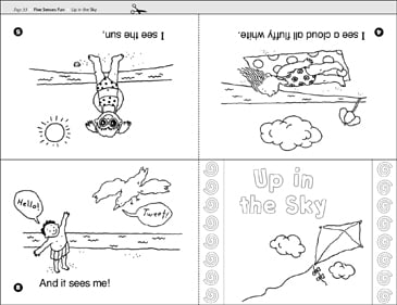 Up In The Sky Printable Mini Books Up In The Sky Printable Mini Books
