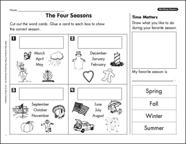 The Four Seasons (Identifying Seasons)
