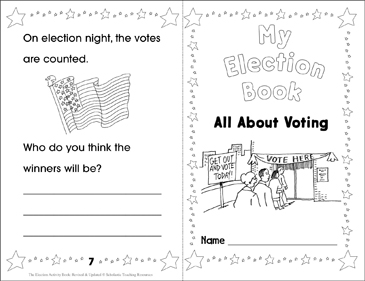 My Election Book (All About Voting): Election Activities ...