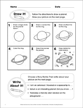 Solar System Worksheets: Planets, Moons & Solar Systems