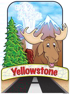 yellowstone printable clip art and images