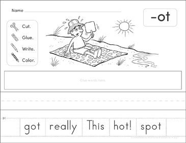 Short Vowel (-Ox): Word Family Scrambled Sentence | Printable Cut And  Pastes, Skills Sheets