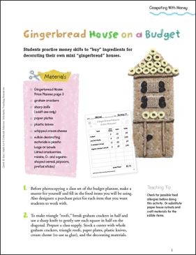 Gingerbread House on a Budget