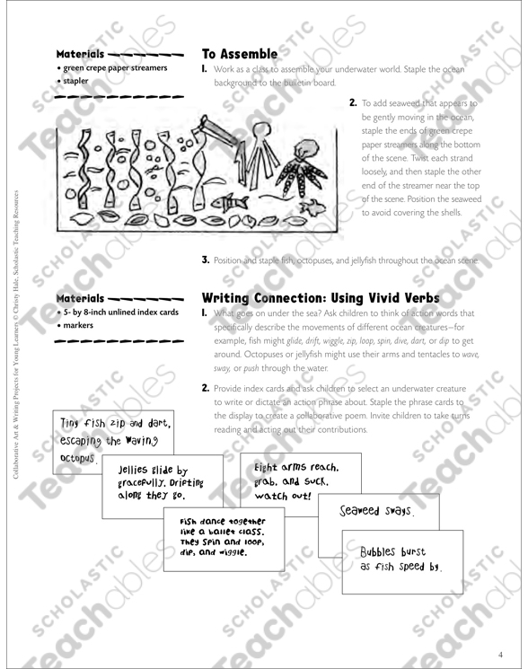 Underwater World Art & Writing Project Printable Craftivities and