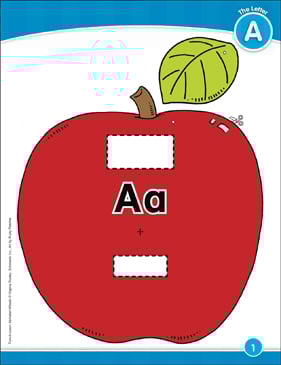 Letter Aa: Alphabet Wheel