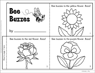 Bee Buzzes: Literacy Building Booklet