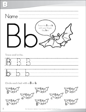 Letter Bb: Send-Home Pages