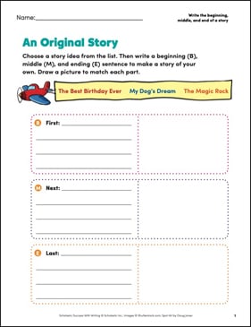 Story beginnings top