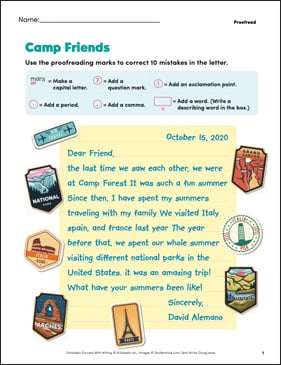 Camp Friends (Proofread)