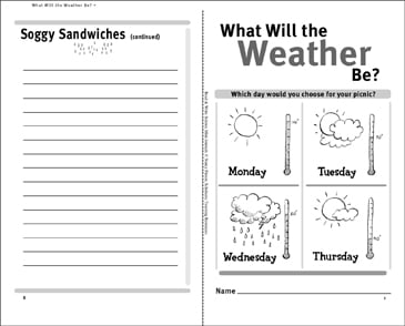 Weather Forecasting Worksheets, Activities, Practice ...
