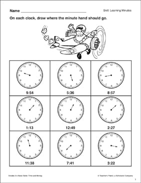 Telling Time and Reading Clock Hands - Wyzant Lessons
