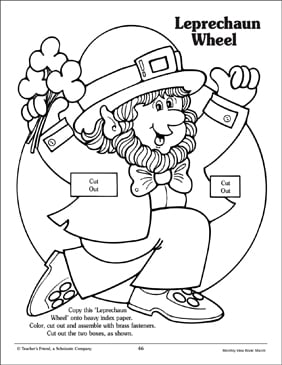 Leprechaun Capacity Wheel: St. Patricks Working day Printable Abilities photograph relating to Leprechaun Cut Out Printable named Leprechaun Potential Wheel: St. Patricks Working day Printable Expertise