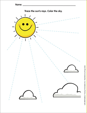 Sunshine Lines: Little Skill Seeker Tracing | Printable ...
