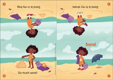 Sand (consonant Ss): First Phonics