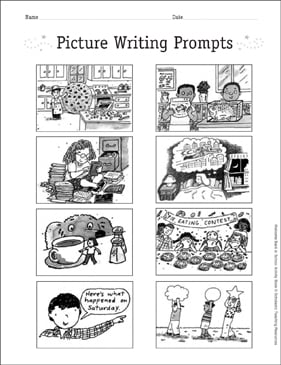 Scholastic writing prompts 2025