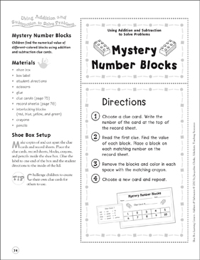 Key Amount Blocks (Working with Addition and Subtraction toward picture relating to Quick Solve Mysteries Printable referred to as Top secret Range Blocks (Utilizing Addition and Subtraction toward
