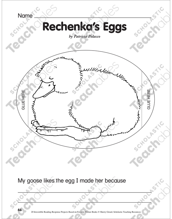 Rechenka's Eggs by Patricia Polacco: A Reading-Response ...