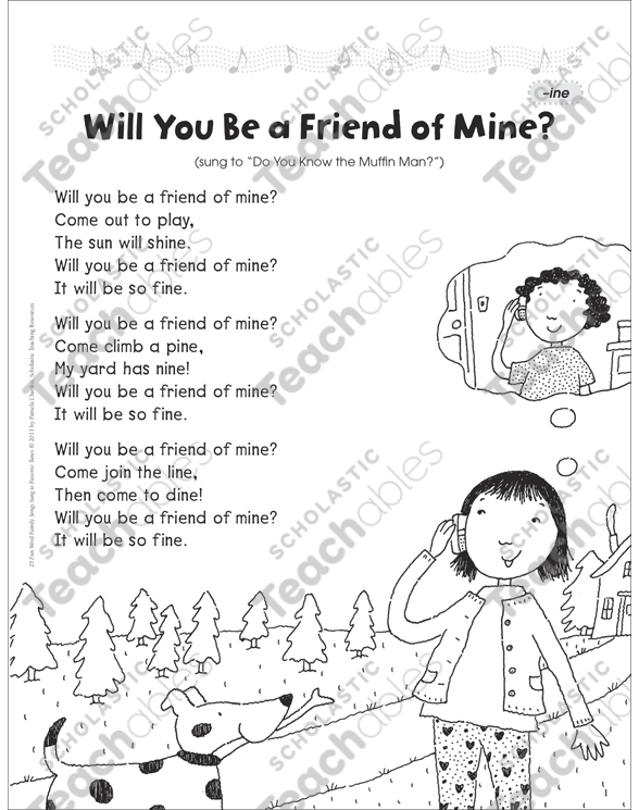 will you be my friend pdf
