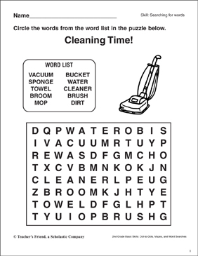 words for cleanliness