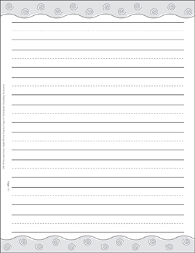 printable lined stationary