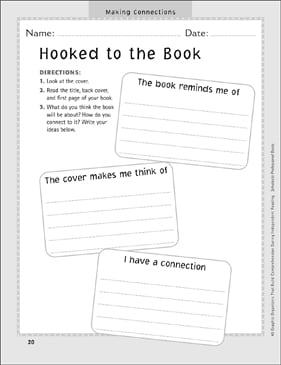 Hooked toward the Guide: Different Examining Impression Organizer graphic about Making Connections Worksheet Printable referred to as Hooked in direction of the E-book: Separate Looking at Impression Organizer