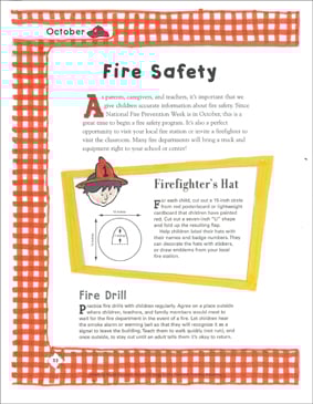 Fire Safety: Early Learning Activities