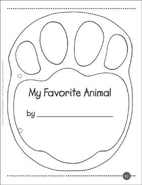 My Favorite Animal: A Write & Read Book | Printable Mini-Books