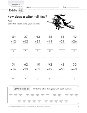 Math Printables: Worksheets for Grades K - 8 for Word ...