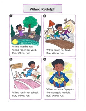 Wilma Rudolph: First Comprehension (Nonfiction)