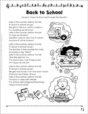 FREE Back To School Song, Back to school, Pinterest