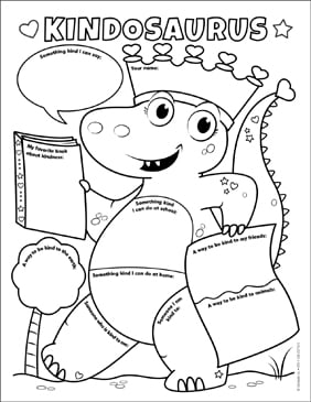 Kindosaurus: Fill-In Poster