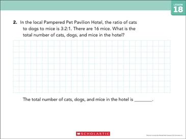 Ratio Proportion Problems Bar Model Math Printable