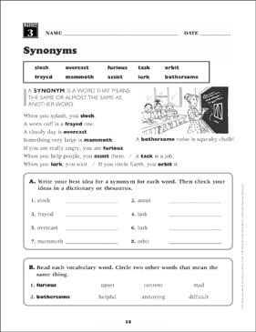Synonyms Crossword Set 1  Advanced Level of English