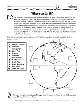 Download 3rd Grade Social Studies Worksheets | Scholastic