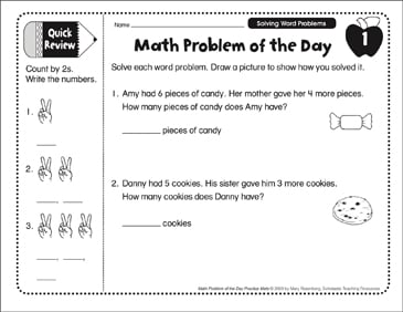 What is a word problem in math