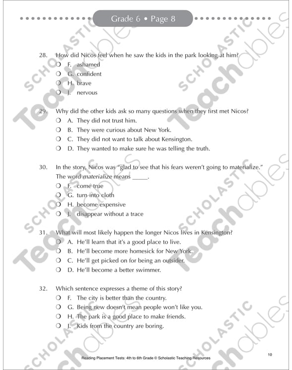 This is an image of Impertinent 6th Grade Math Placement Test Printable This is a picture of Impertinent 6th Grade Math Placement Test Printable