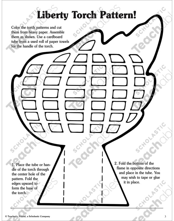 Statue of Liberty Activities! | Printable Arts and Crafts ...