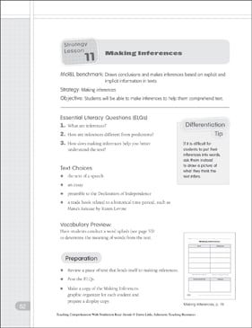 Making Inferences: Nonfiction Read-Alouds | Printable Lesson ...