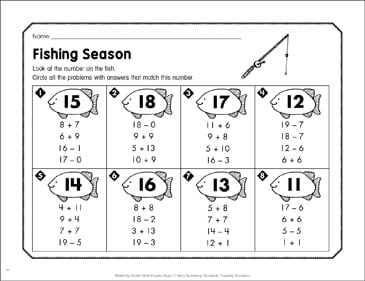 Fishing Season: April Math Practice