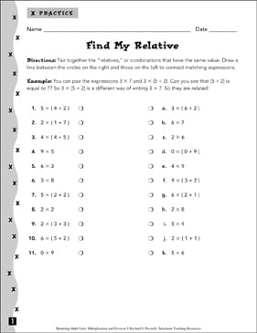 Relative In A Math Problem Product Detail Page