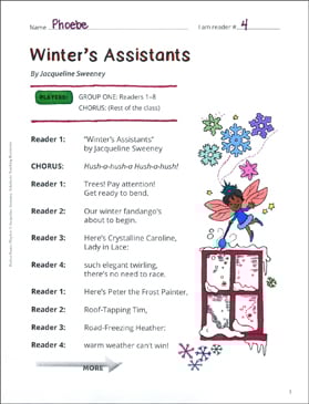 Winter’s Assistants: Winter Poetry Playlet