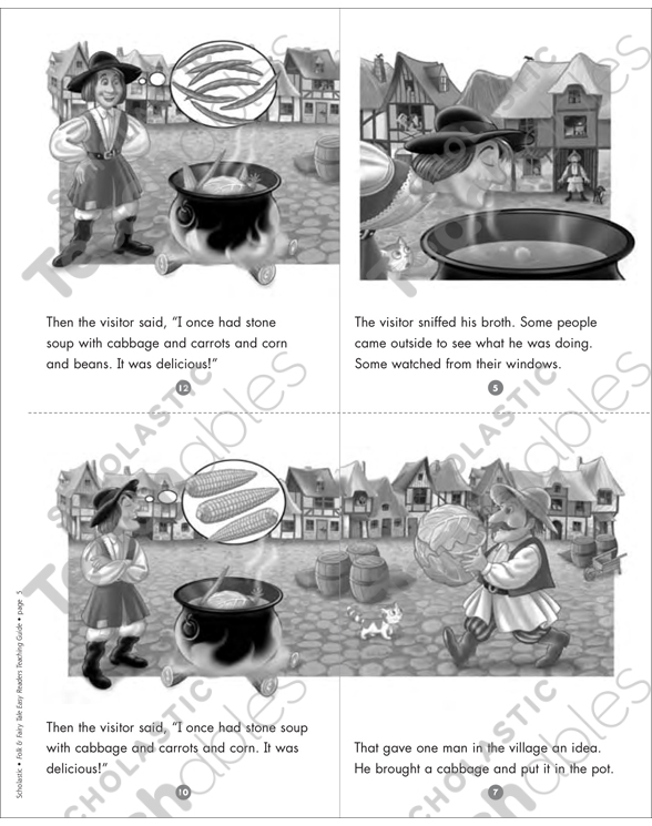 Stone Soup Mini Book Activities Printable Graphic Organizers Mini Books
