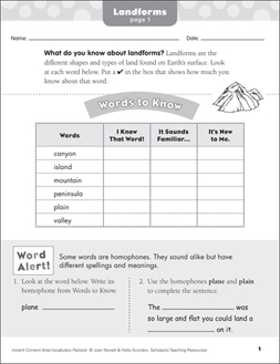 2nd Grade Social Studies Worksheets | Scholastic