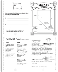 The Great State Of Nevada Printable Mini Books