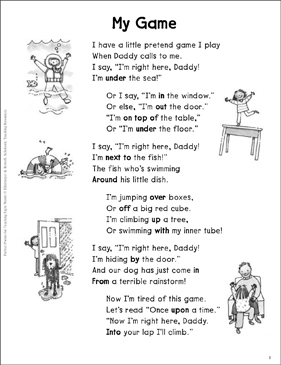 I'm All Mixed Up (Homophones): Sight Words Poem | Printable Skills ...