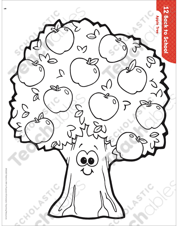 life cycle of an apple clipart scholastic