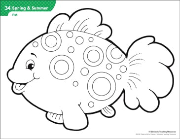 Fish and Fishing KIDs Activity Booklet PDF EBOOK