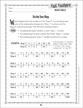 A Math Laugh (Measurement): Fast Finishers | Printable Skills ...