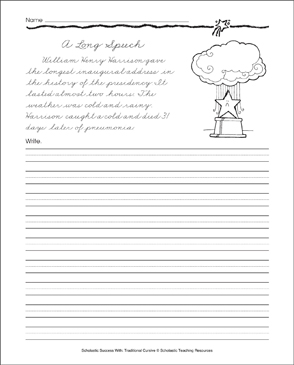 Cursive Speaking Example Product Detail Page